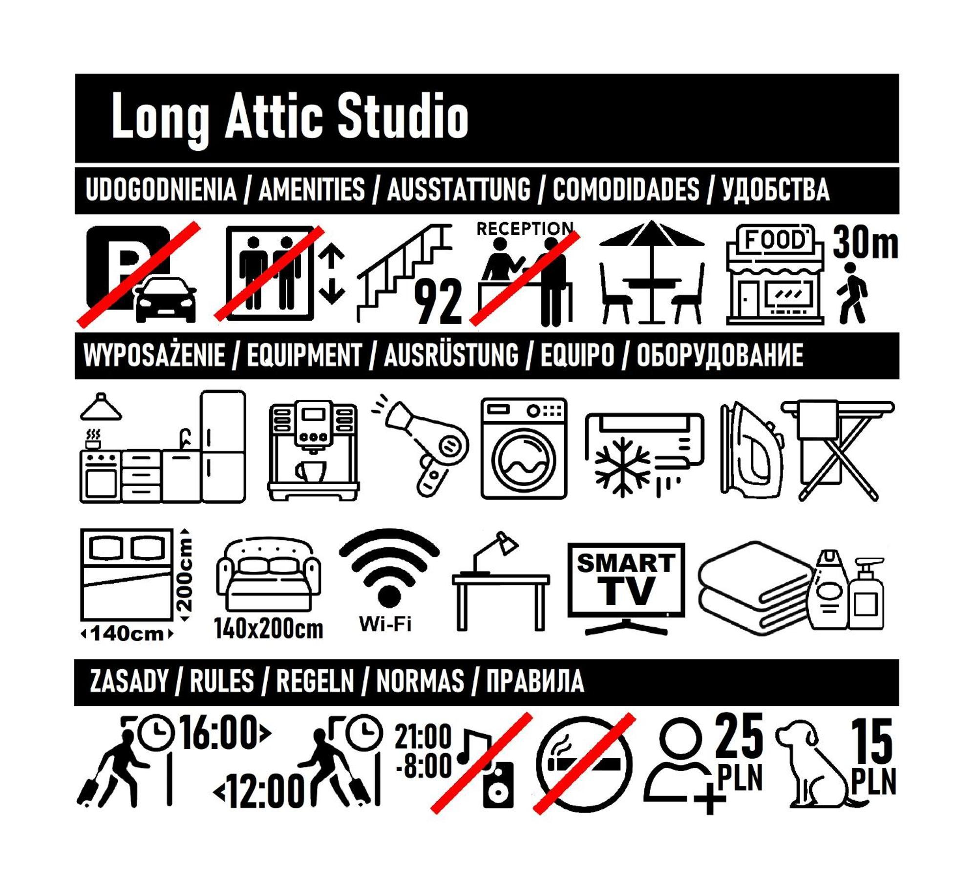 Long Attic Studio Poznań Buitenkant foto